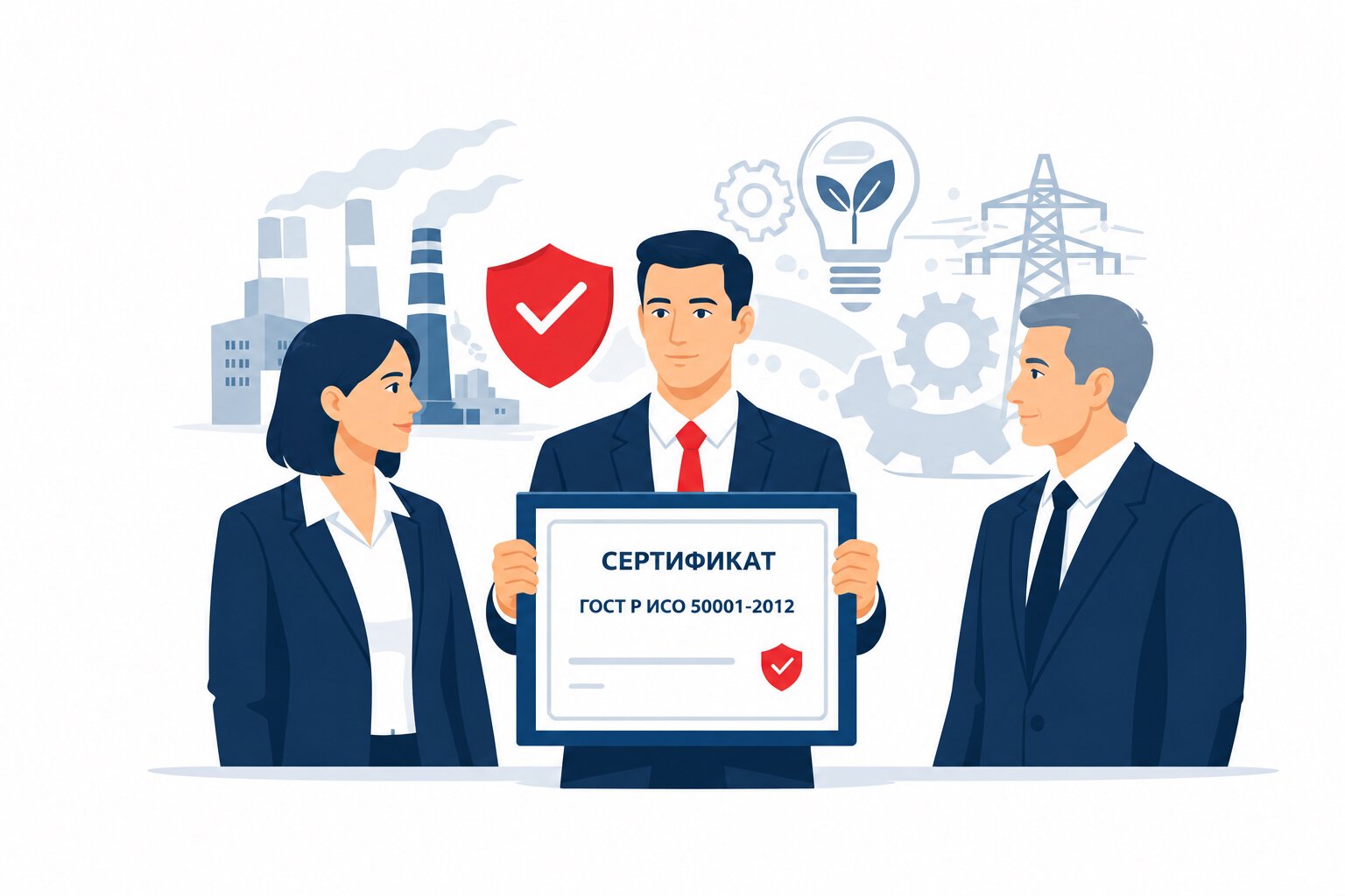 Оформление сертификата ГОСТ Р ИСО 50001-2012 в Улан-Удэ и по всей республике Бурятия